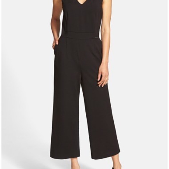 Pink Tartan cropped jumpsuit - Picture 2 of 4